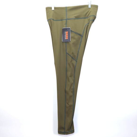 Bass Outdoor Women’s Rover Ankle-Length Legging - Olive Green - Size Small - NWT - Picture 4 of 5